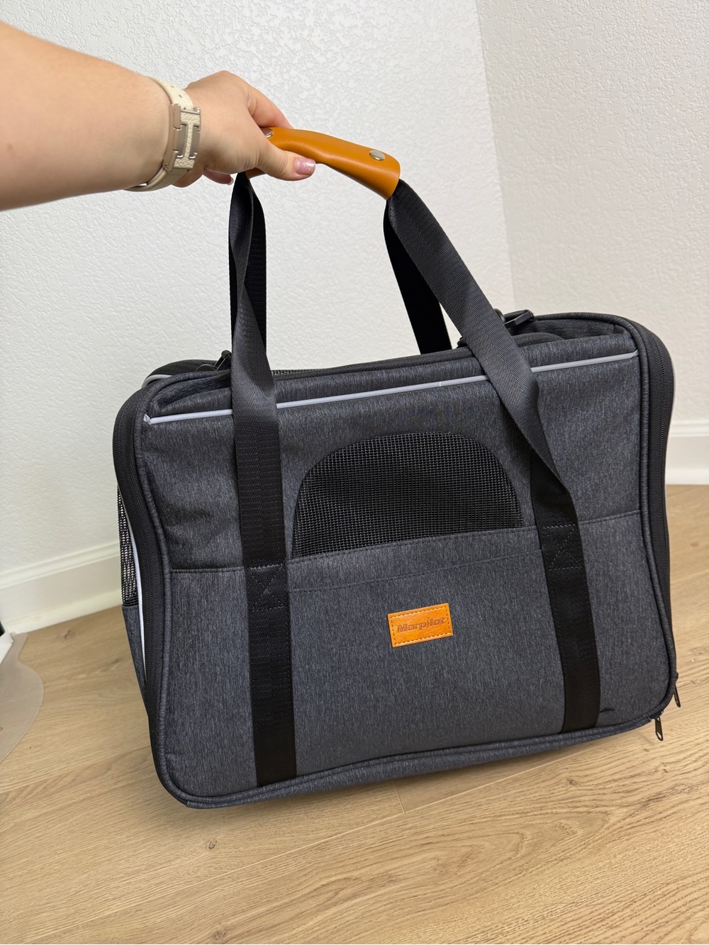 Cat or small dog travel carrier bag